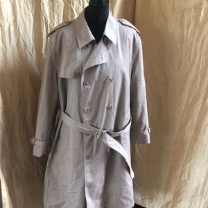 Oleg Cassini vintage 70’s men’s raincoat overcoat